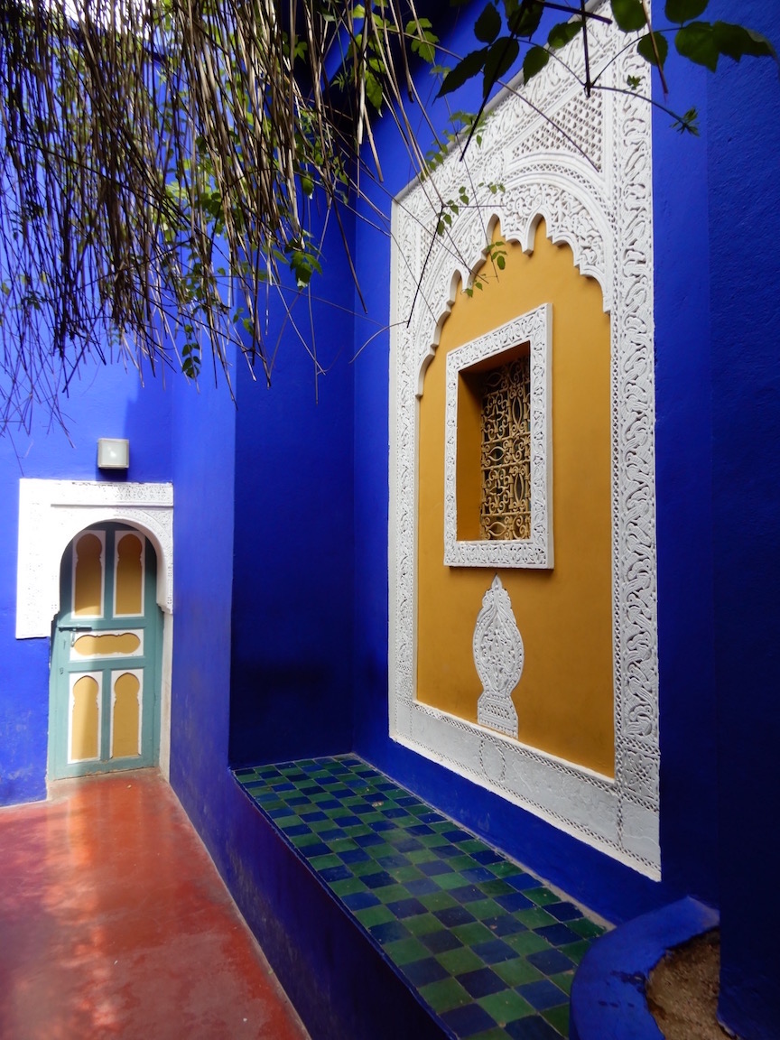 Maroc Plonger Dans Le Bleu Du Jardin Majorelle Nat Monde