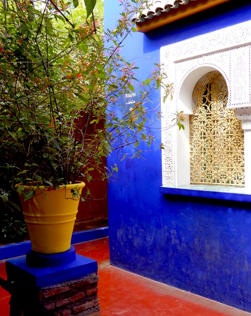 Maroc Plonger Dans Le Bleu Du Jardin Majorelle Nat Monde